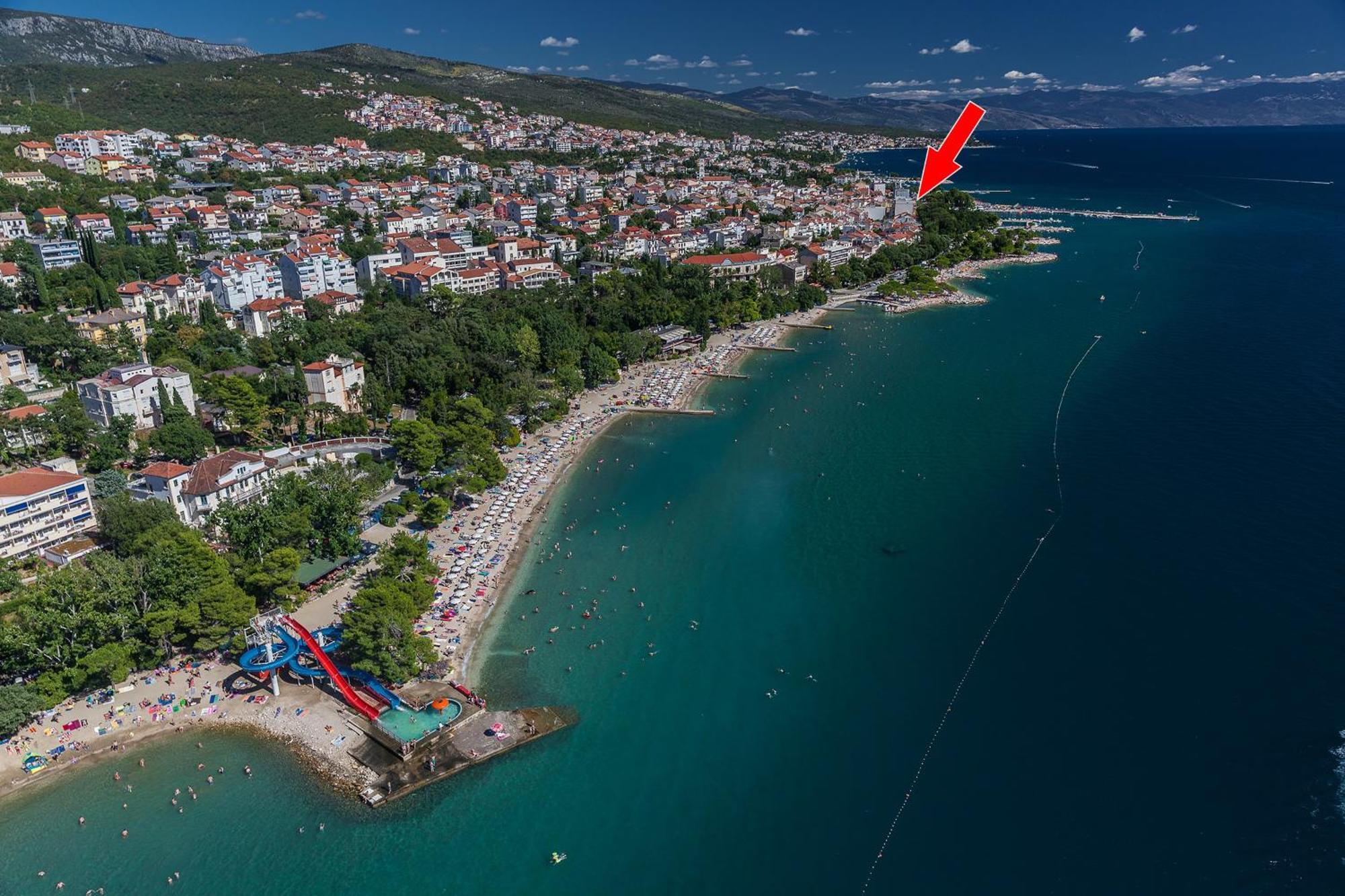 Photel Studio Apartments Crikvenica Eksteriør billede